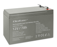 Qoltec Akumulator AGM 12V 7Ah - 1238932 - zdjęcie 1